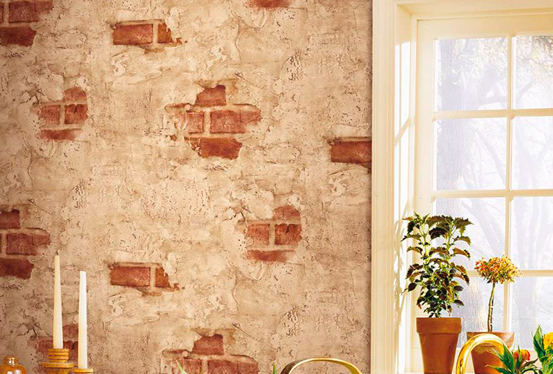 Кирпичные обои