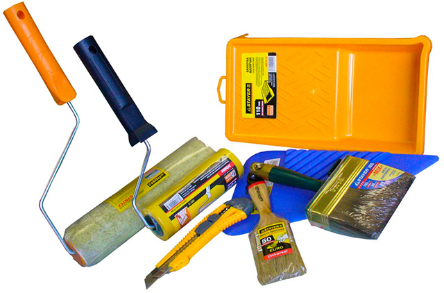 Инструмент для поклейки потолка