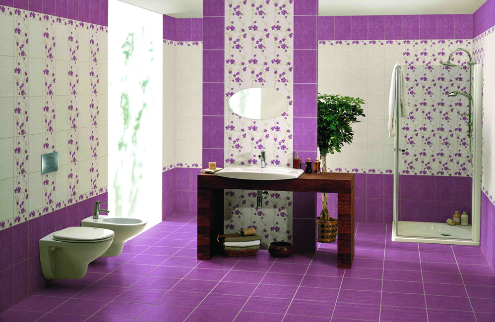 Керамическая плитка для ванной