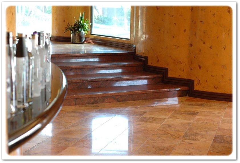 Применение гранита в интерьере