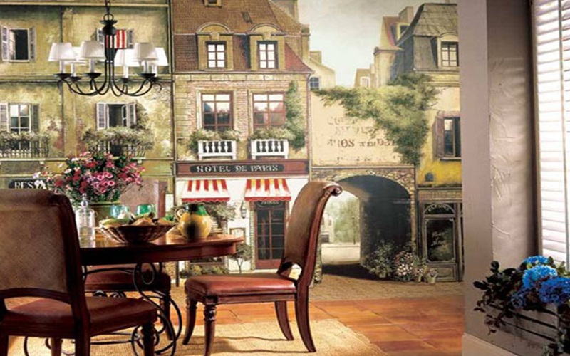 Печать на обоях Виды обоев