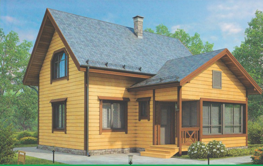 построить дом из бруса