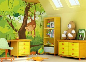 Дизайн детской комнаты с фотообоями Мастер-класс